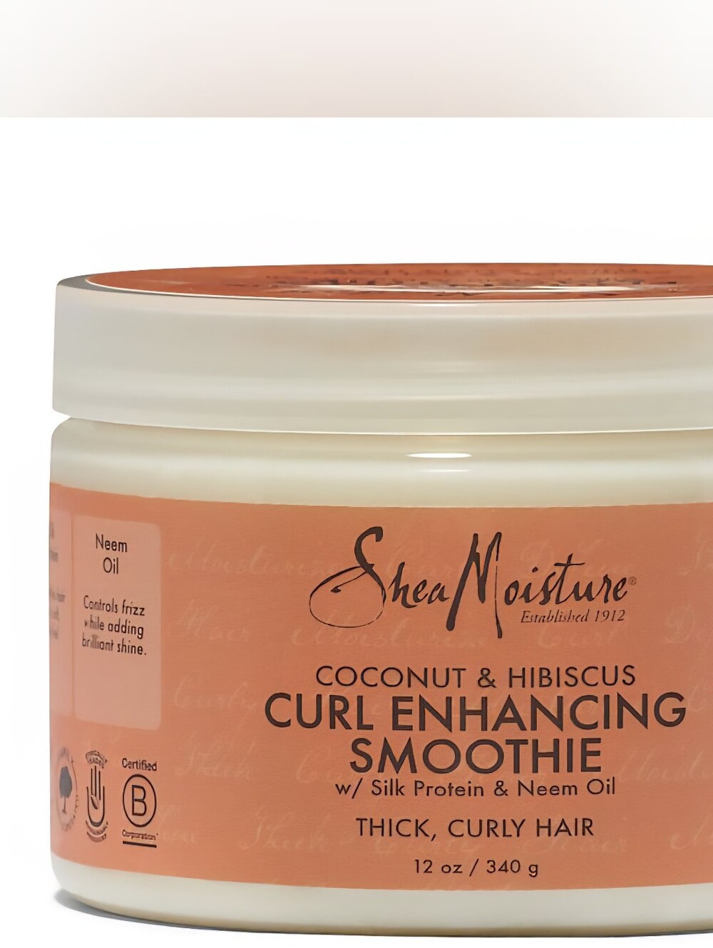Set Of 2 SheaMoisture Coconut and Hibiscus Curl Enhancing Smoothie